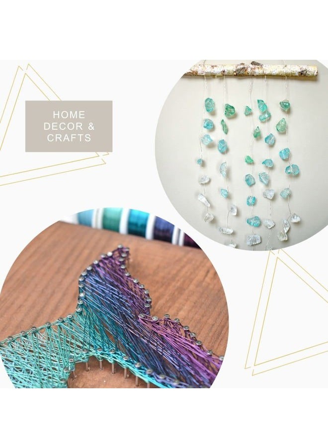 Artistic Wire , 18 Gauge Silver Plated Tarnish Resistant Colored Copper Craft Jewelry Wrapping Wire, Tarnish Resistant Silver, 20 ft - Image 4