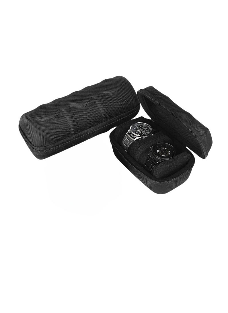 Easy to carry in your case with three zippers, a portable bezel with sponge cushion for all watches and smartwatches