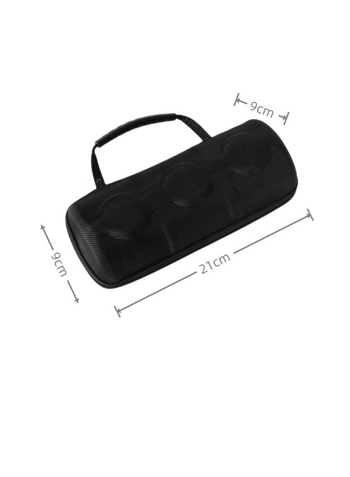 المحمولة 3-فتحة ووتش المنظم حالة للرجال - السفر ووتش مربع التخزين مع لينة الإسفنج وسادة وتصميم سستة آمنة - Image 2