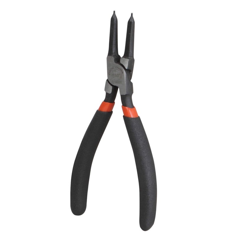 GROZ Internal Straight Circlip Plier with Solid Contact Tips| Ideal for Fitting Snap Rings Inside a Bore| Chrome Vanadium Construction| Wear Resistant| Cousin Grip| Length: 150 mm| CLP/ST/I/150 - Image 5