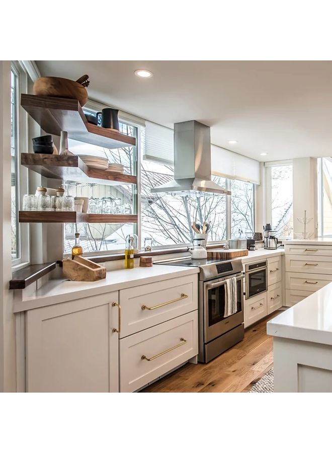 4 Pack Bronze Zinc Alloy Cabinet Bar Pulls Vintage Drawer Handles - Image 4