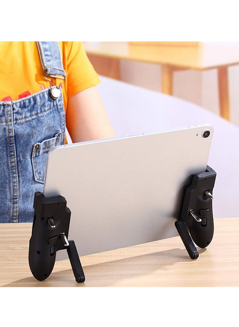 جهاز تحكم في ألعاب الهاتف المحمول لأجهزة iPad/الكمبيوتر اللوحي، لوحة ألعاب تبريد أشباه الموصلات، زر تصويب بستة أصابع، PUBG Fortnite، سكاكين Out Call of Duty - Image 5