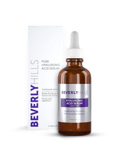 Beverly Hills 100% Pure Hyaluronic Acid Serum for Face for Hydrating Skin and Targeting Wrinkles | Anti Aging Hyaluronic Acid Moisturizer for Intense Hydration | 60mL, 150 Day Supply - pzsku/ZBFBBC31C2A3F08EDC051Z/45/_/1690975402/e096c8b3-87b0-4092-a66a-24f87f432e85