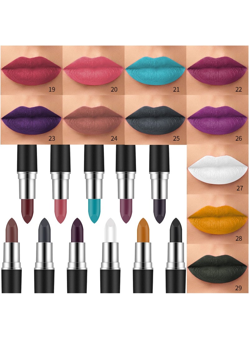 VIBLEY Vibely Velvet Matte Lipstick: Rich, Bold Color with a Soft Matte Finish Waterproof, Long-Lasting & Flawless Velvet Lips, One Size 20#  - Image 4