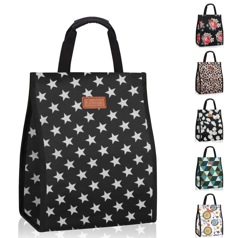 Lunch Bags for Women Insulated Reusable Lunch Tote with Internal Pocket Lunch Tote bag for WorkStar