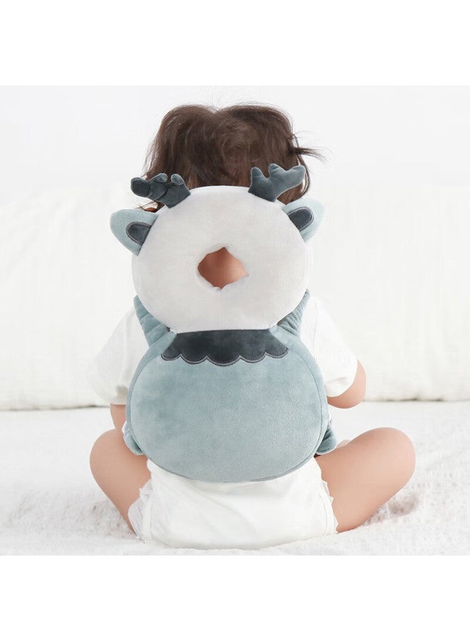Lovebox Aibaoshi Baby Anti-fall Pillow, Toddler Walking Head Protection Pad, Electric Vehicle Anti-collision Head Protection Pad S196 Deer - Image 5