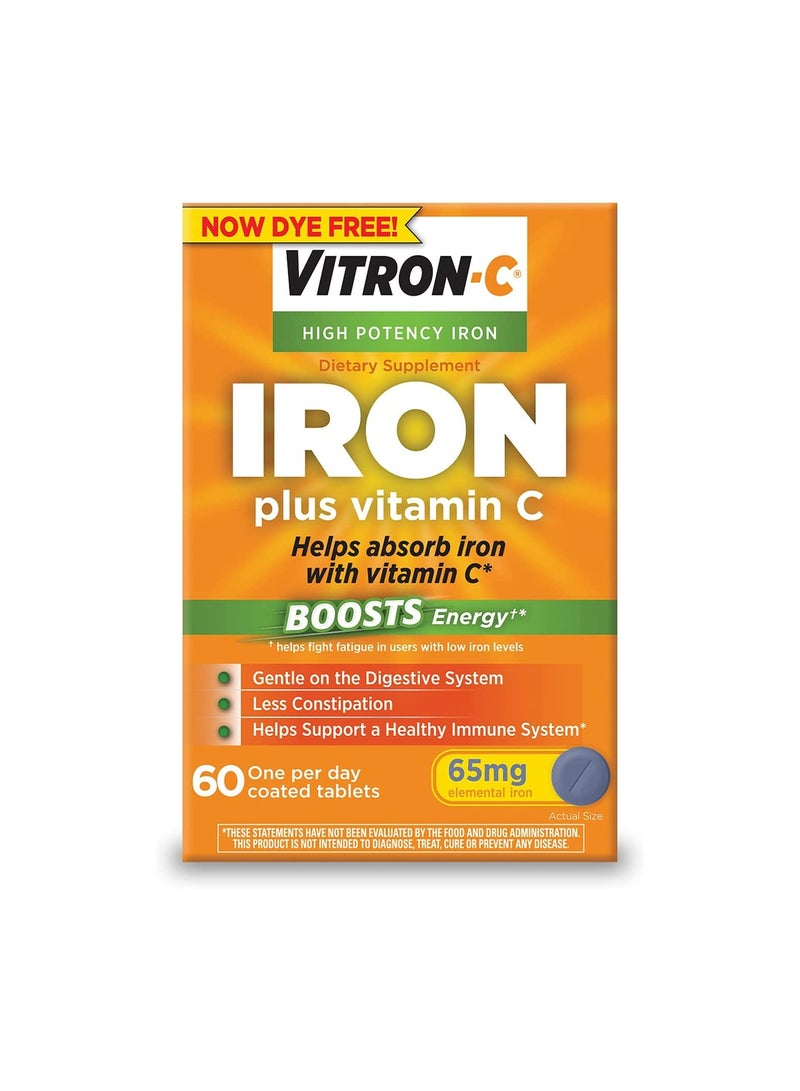 Vitron-C Iron supplement to boost immunity 60 Count - Image 5
