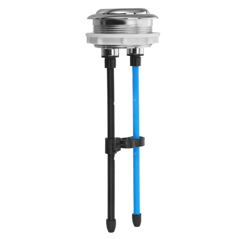 1pc Dual Flush Toilet Water Push Buttons with Rods Toilet Accessory ( ) - Image 5