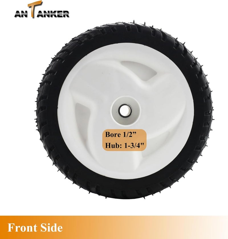 Antanker 105-3036 Wheel Gear Assembly Replaces for Toro 105-3036 105-3024 105-3025 for Toro 22" Lawn Mower Rear Wheel 8 Inch, 2 Pack, 20017 20041 20066 20068 20073 Recycler Self-Propelled Push Mower - Image 5