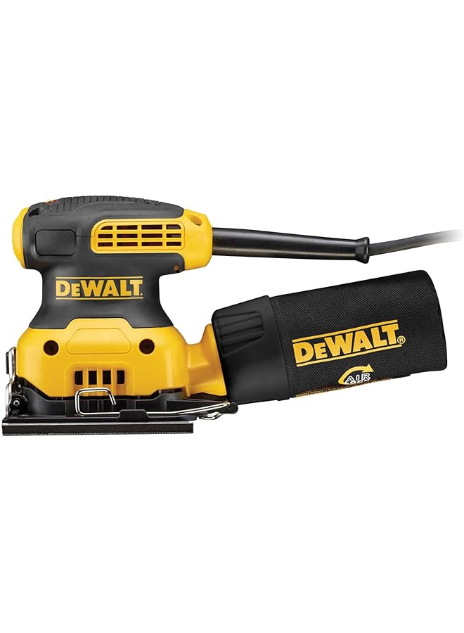 DEWALT Dwe6411 Gb Dwe6411 Sheet Sander Yellow Black 240 V Set Of 3 Pieces - Image 4
