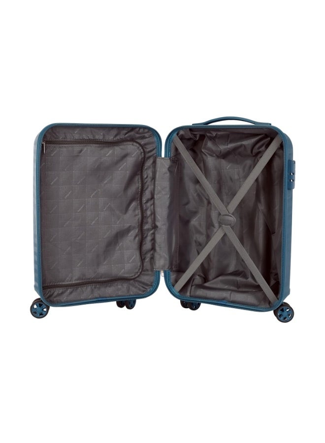 Kamiliant by American Tourister Rock-Lite Small 55 Cm Cabin Hard Sided Trolley Bag for Men & Women, Suitcase 35L for Travel with 3 Digit Combination Lock - Deep Ocean - Image 3