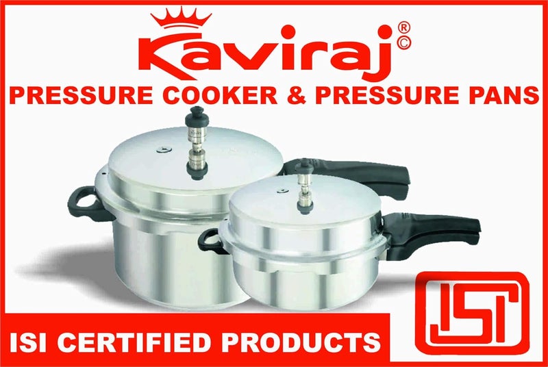 KAVIRAJ طباخ ضغط كافيراج الألمنيوم الودود 3 لترات حزمة توأم K1101Tp - Image 3