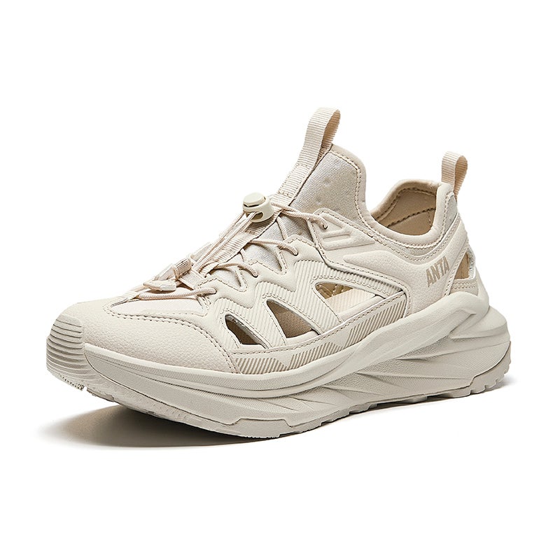 ANTA صنادل أنتا النسائية بيضاء/رمادية - أسلوب الحياة - Image 2