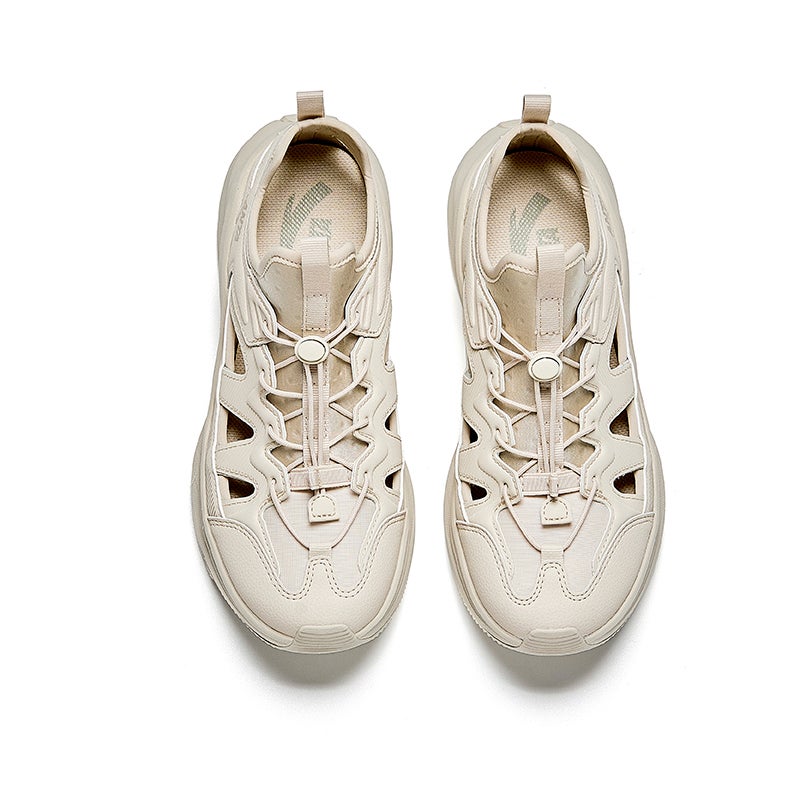 ANTA صنادل أنتا النسائية بيضاء/رمادية - أسلوب الحياة - Image 3