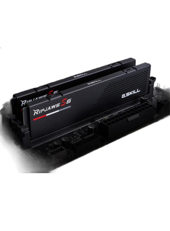 G.Skill Trident Z5 64Gb (32Gbx2) Kit Ddr5 6000Mhz Desktop Memory - Flame Blade (Dark Night Black)/C36 - Image 3
