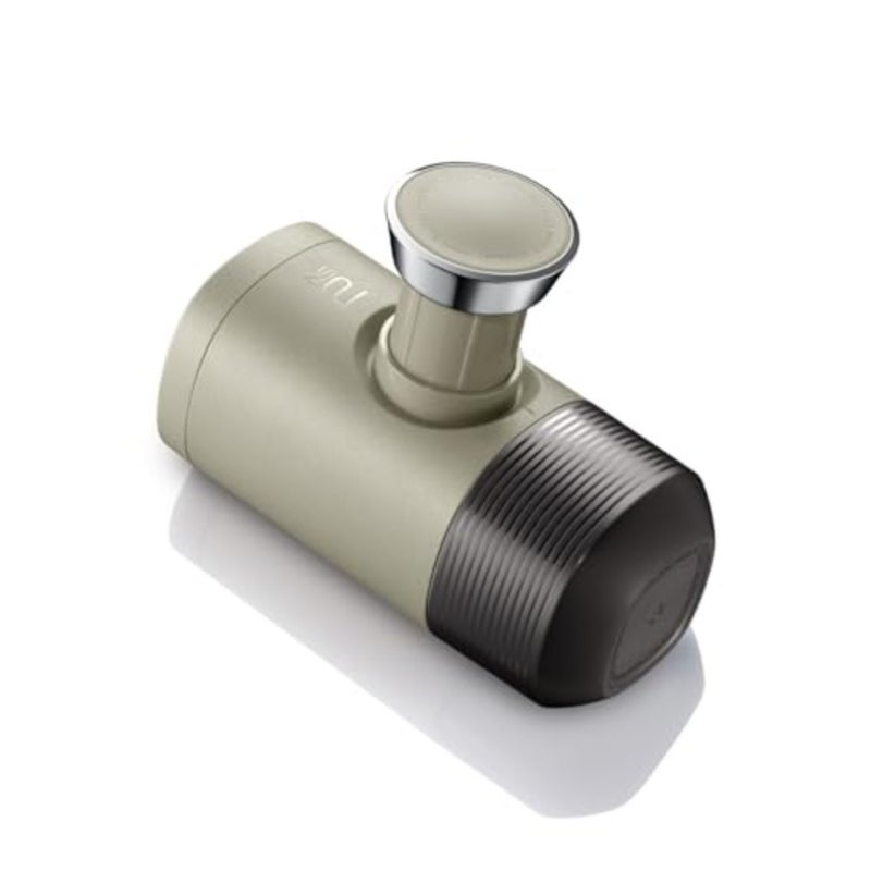 MINIPRESSO NS2 - ماكينة اسبريسو محمولة لكبسولات القهوة، صديقة للبيئة، مصنوعة باستخدام الكتلة الحيوية، 18 بار استخلاص قوي، خفيفة الوزن للغاية، نظام خزان مياه متكامل - بيج - Image 4