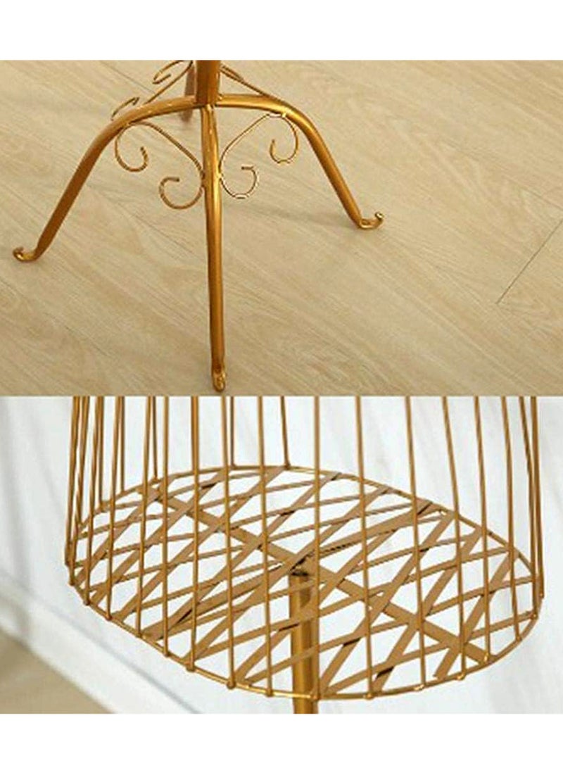 LINGWEI Half Length Iron Female Mannequin White 37x29x150 CM - Image 5