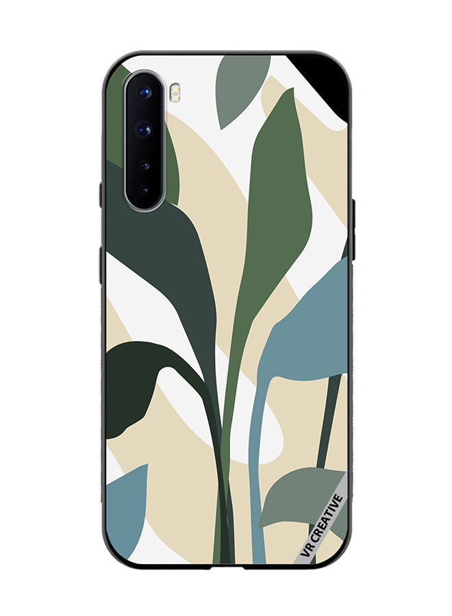 VR CREATIVE Protective Case Cover For OnePlus Nord Leaf Tropical Design Multicolour - Image 1