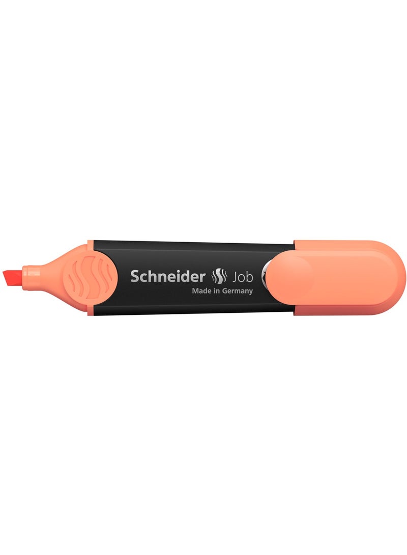 Schneider 10-Piece Job Textmarker Highlighter Pastel Peach - Image 4