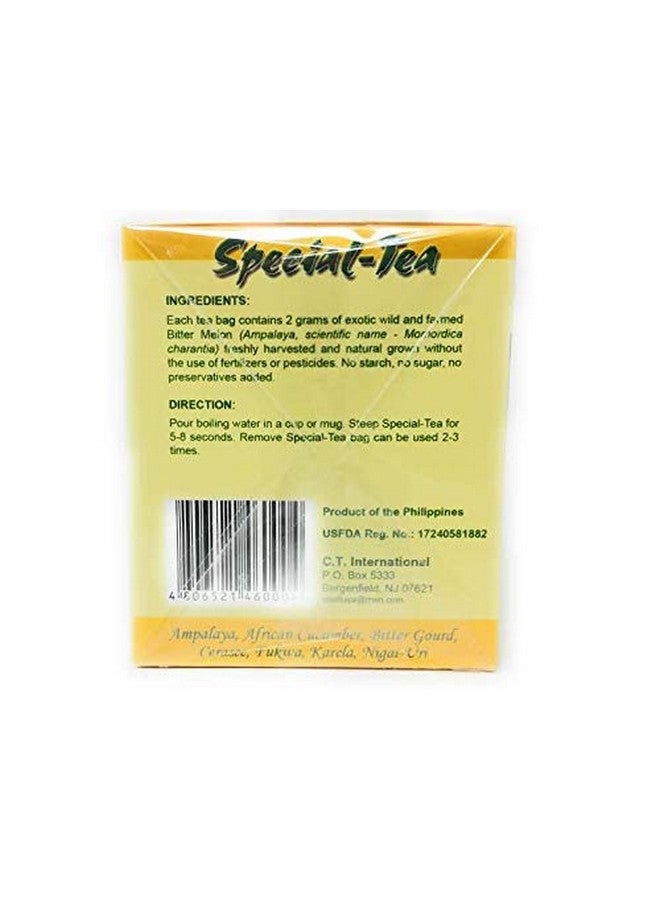 Special Tea Specialtea Exotic Ampalaya (Bitter Melon) 30 Bags  - Image 3