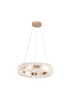 Best Power Modern Acrylic LED Ceiling Chandelier 6679-400 with 3 Lighting Modes, 60W, 120cm Adjustable Length, Elegant Hanging Light for Living Room, Dining Room & Bedroom  - Image 2