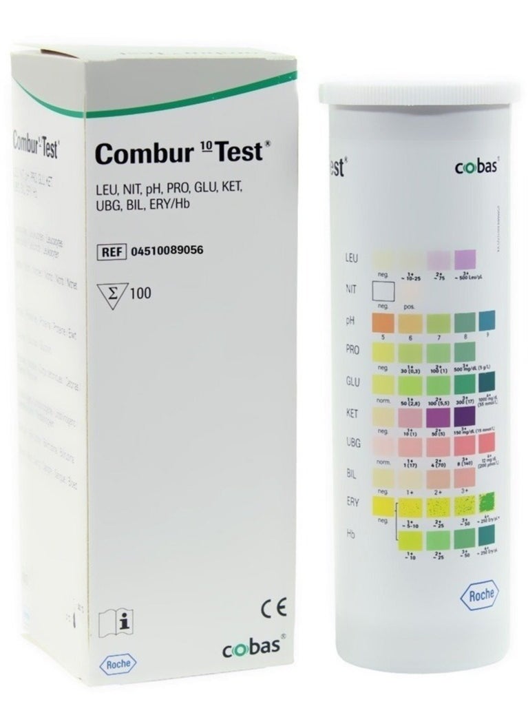 Combur 10 Test Strips (2 Pack X 100 Pieces) - pzsku/ZBFBCF210C2555D90805CZ/45/_/1695235720/1c6534a7-6727-465e-bb32-bb06ed39785d