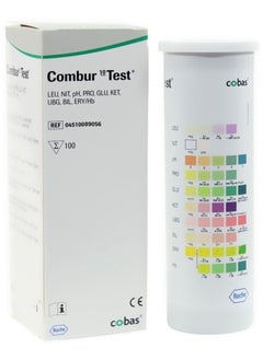 cobas Combur 10 Test Strips (2 Pack X 100 Pieces)  - Image 2