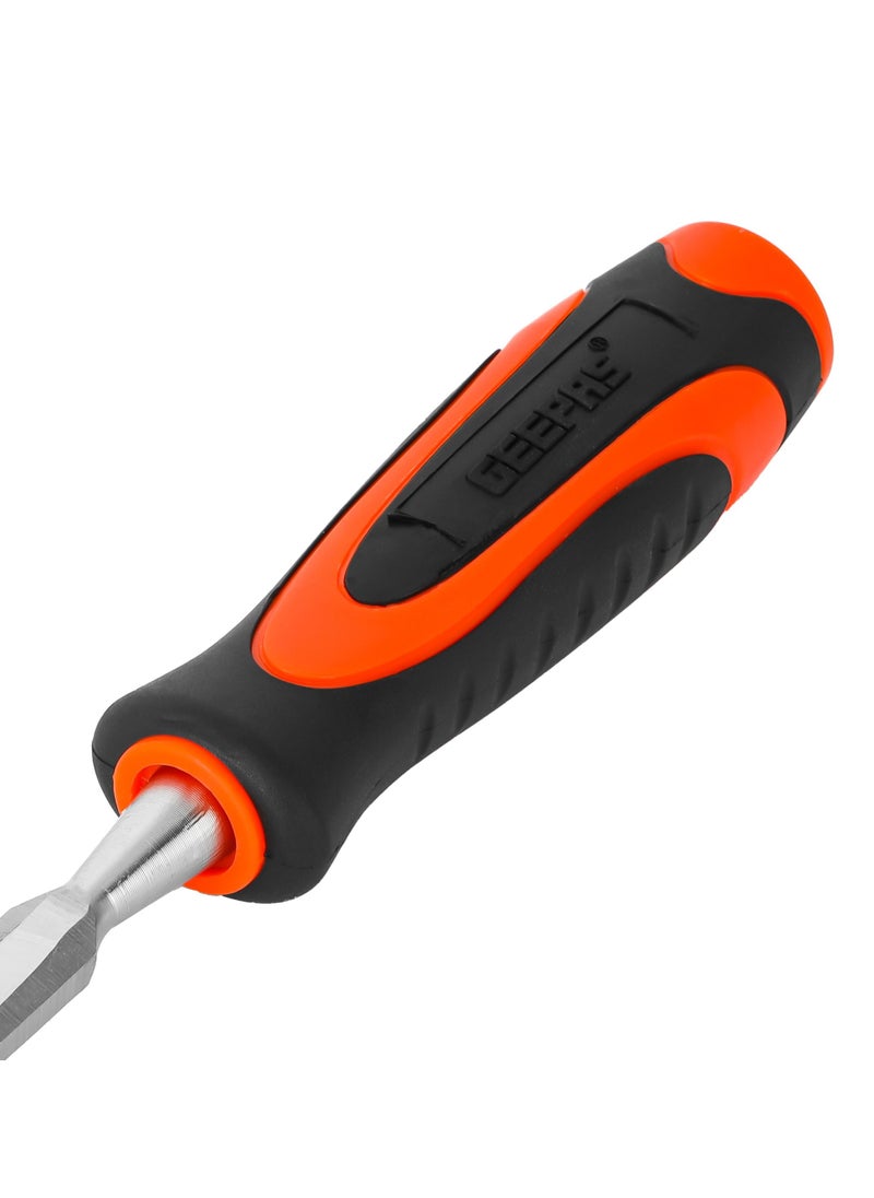 GEEPAS Geepas Toolz 1/2" Wood Chisel- GT5935, High-Quality Cr-V Construction, Induction Hardened, Equipped with TPR Handle| Light-Weight and Durable, Ideal for DIY, Home Improvement, General Repairs, Mainten  - Image 3