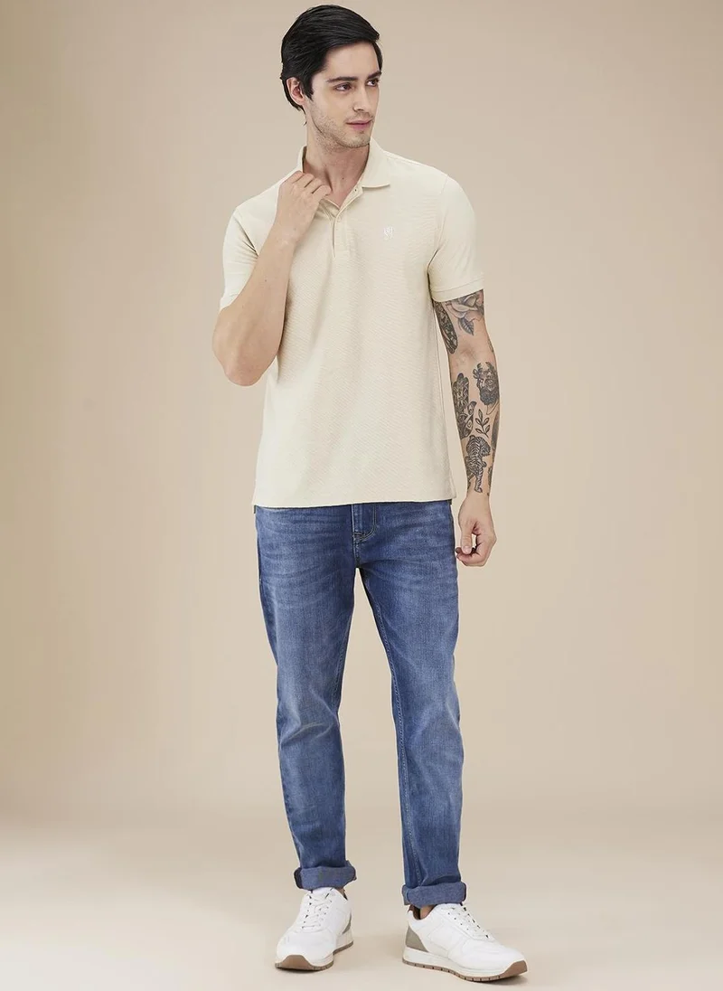 Being Human MID TONE Men Classic Light Fade Stretchable Jeans for Men | Best Price UAE