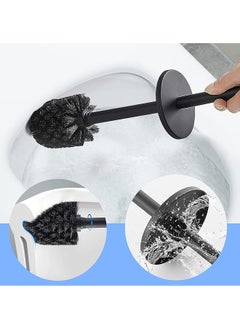 Noor Black painted toilet brush  - Image 5