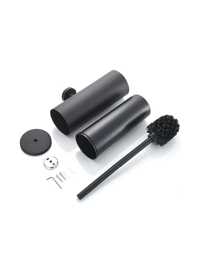 Black painted toilet brush