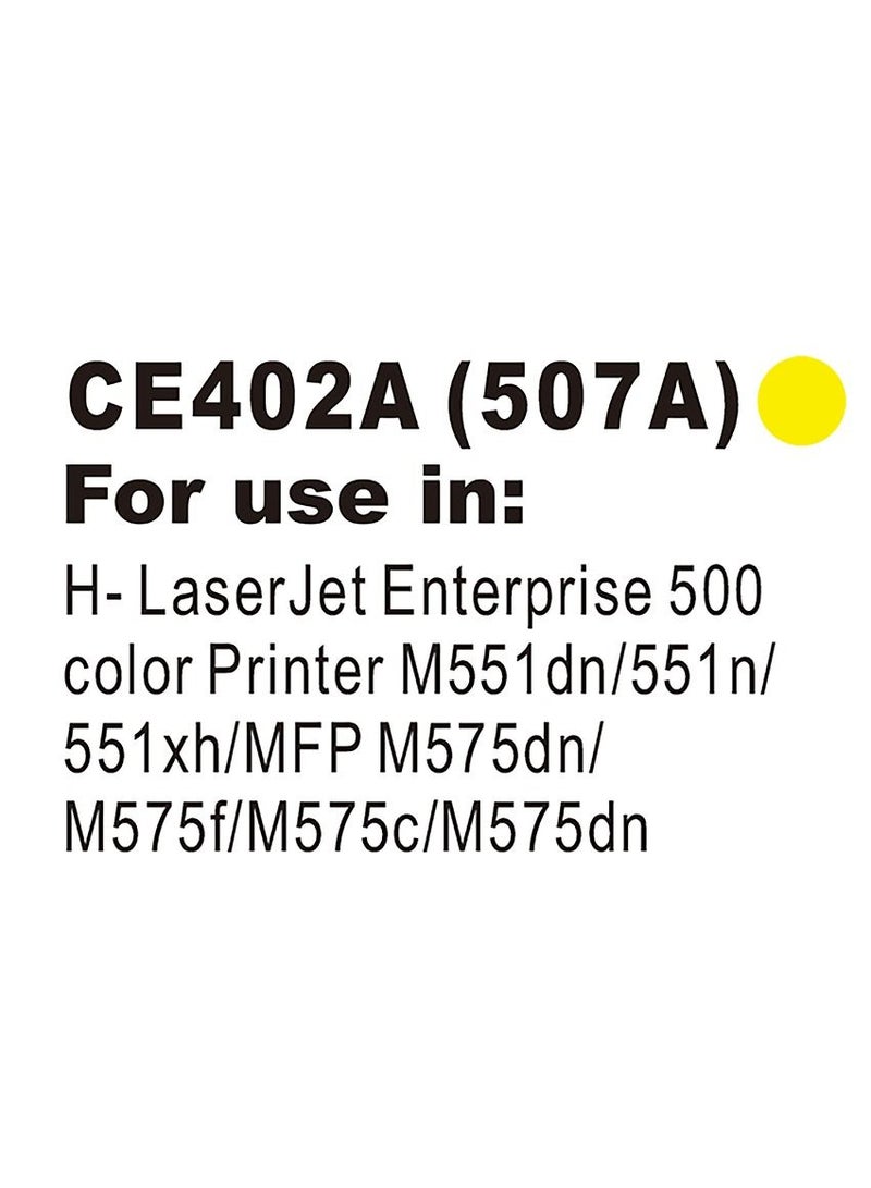 MKS Toner Cartridge CE402A  Compatible with HP LaserJet Enterprise 500 color M551 / MFP570 / MFP 575 - Image 2