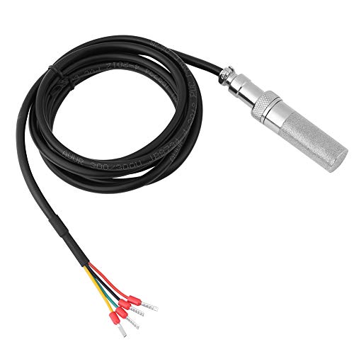 Hilitand Soil Sensor, Soil Temperature & Humidity Sensor Probe FS200-SHT1 Series for Greenhouse Flowers Nursery Garden Lawn 3.3-5V, 20 ? ~ 100 ?, 0~100% RH - Image 1