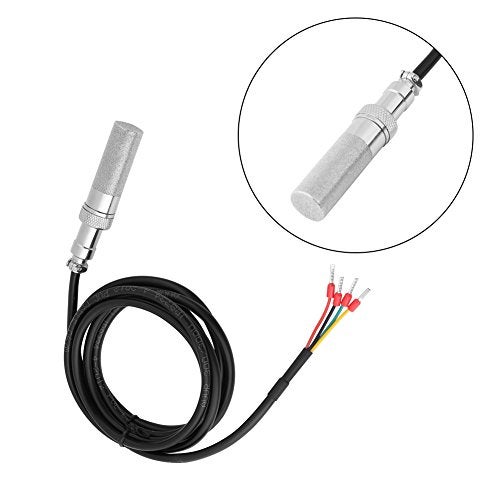 Hilitand Soil Sensor, Soil Temperature & Humidity Sensor Probe FS200-SHT1 Series for Greenhouse Flowers Nursery Garden Lawn 3.3-5V, 20 ? ~ 100 ?, 0~100% RH - Image 3