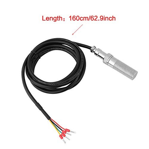 Hilitand Soil Sensor, Soil Temperature & Humidity Sensor Probe FS200-SHT1 Series for Greenhouse Flowers Nursery Garden Lawn 3.3-5V, 20 ? ~ 100 ?, 0~100% RH - Image 4