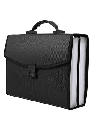 File Organizer 26 Pockets, A4 Size Expanding File Box Document Organizer with Handel and Color Labels Filing Folder for Paper and File Storage - pzsku/ZBFBD4BB3EC994A895D40Z/45/_/1722266555/f7cf7805-9d49-4dca-915d-5167320db7b9