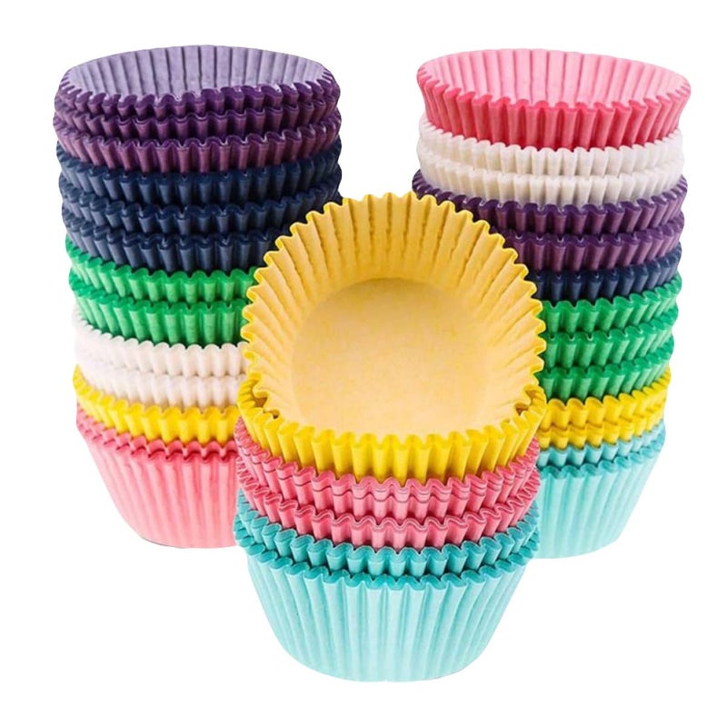 700 Pcs Food Grade Paper Baking Cups For Muffins And Cupcakes Party And Home Use - Image 2