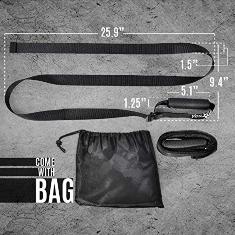 Weightlifting Handles for Farmers Walk training, heavy-duty nylon with black color, supports up to 500lbs with ergonomic non-slip grip - Image 4