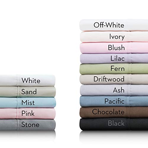 MALOUF Double Brushed Microfiber Super Soft Luxury Bed Sheet Set - Wrinkle Resistant - Queen Size - White - Image 2