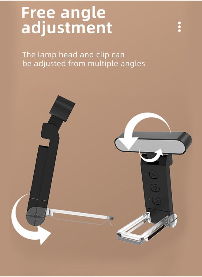يو إل اتش واي سي ضوء قراءة الكتب القابل لإعادة الشحن عبر USB  - Image 3