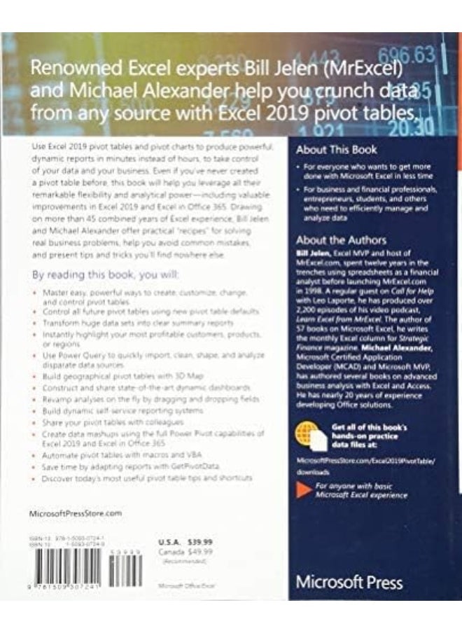 Microsoft Excel 2019 Pivot Table Data Crunching  - Image 3