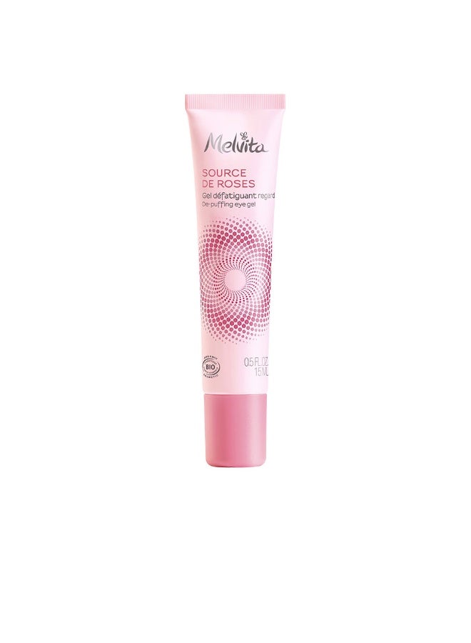 Melvita Source De Roses Fresh Eye Contour Gel 15ml - Image 1