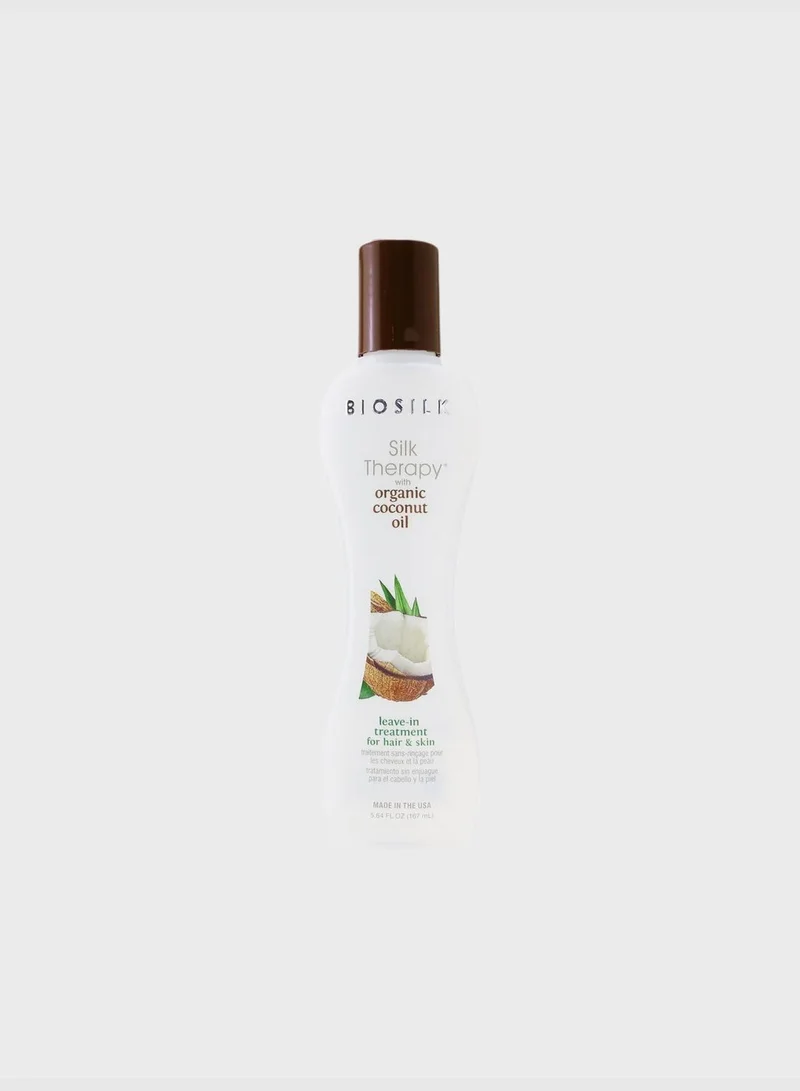 BIOSILK Silk Therapy with Coconut Oil Leave-In Treatment (For Hair & Skin)