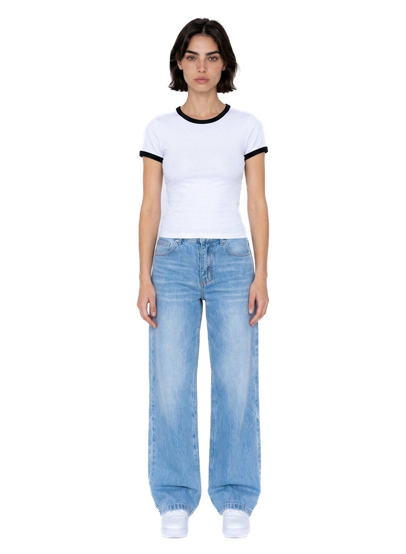 CTRL Contrast Baby Tee - Image 3