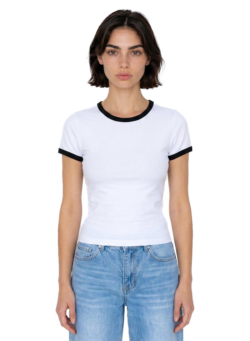 CTRL Contrast Baby Tee - Image 1