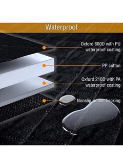 LIMOS Car Back Seat Protector Cover for Dog Cat Pets Waterproof & Scratchproof for All Cars  - Image 4