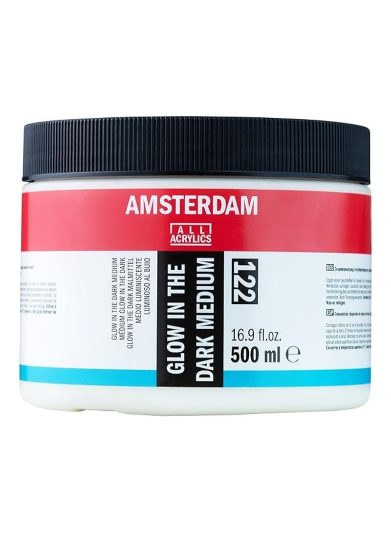 AMSTERDAM Glow In The Dark Medium 500 ML - Image 1