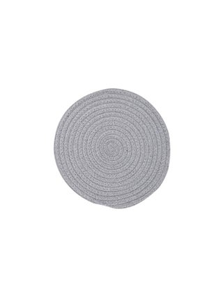 Round Cotton Rope Table Mat Cotton Thread Woven North American Simple Fabric Insulation Placemat Plate Bowl Mat Thickened Durable Coaster-Color:Light Gray-Specifications:Diameter 24cm - pzsku/ZBFBDDFCBFFC724117622Z/45/_/1742805735/73beff51-bf03-4d71-9ed3-db9ef02e1b17