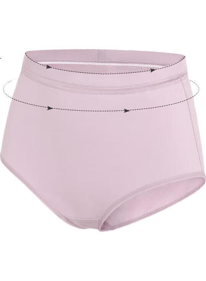Aimer Women'S Underwear, One-Piece Thin Breathable High-Waist Panties, Cotton Kiki Series, Gift For Wife/ Girlfriend, Am238022, Pink, Size 165 - Image 3