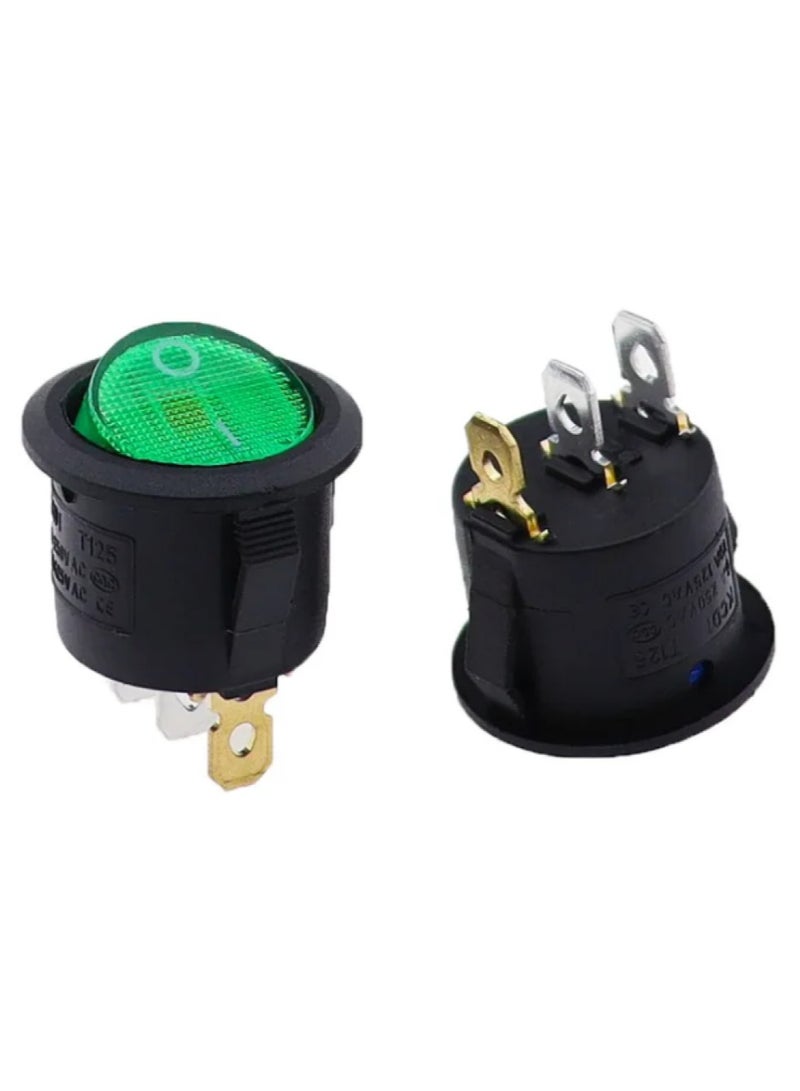 Generic 3-Piece DIY OFF-ON Rocker Switch 